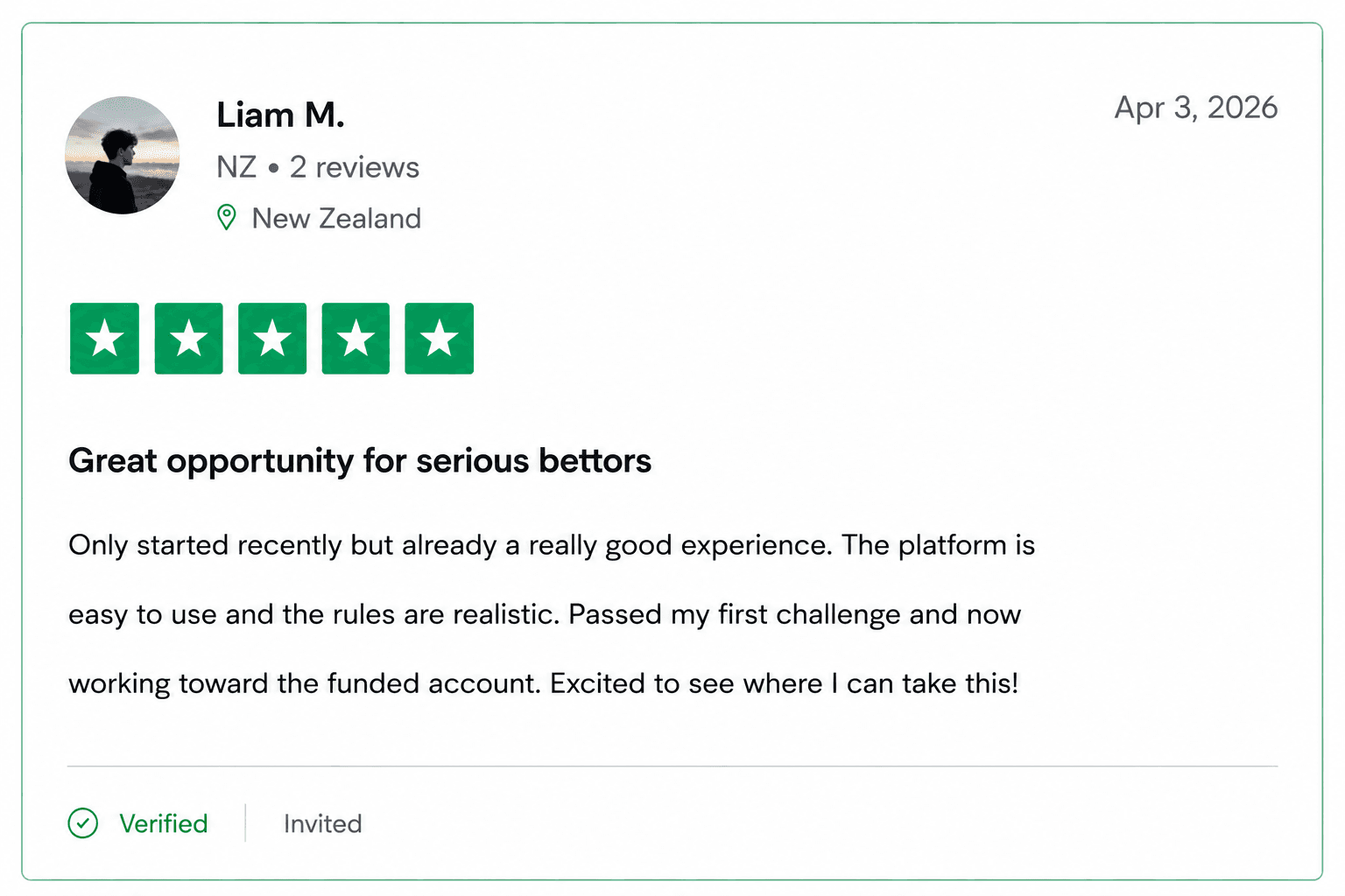 StakeSteps customer review 1